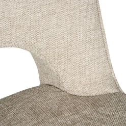 Eetkamerstoelen< Eetkamerstoel Vellir Beige