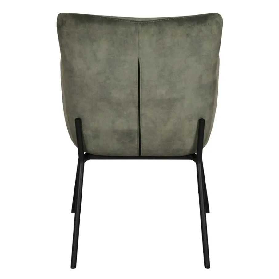 Eetkamerstoelen< Eetkamerstoel Viby Groen
