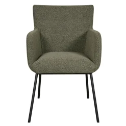 Eetkamerstoelen< Eetkamerstoel Viby Groen