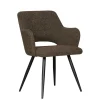 Eetkamerstoelen< Eetkamerstoel Ziggy Bruin
