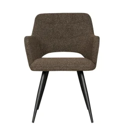 Eetkamerstoelen< Eetkamerstoel Ziggy Bruin
