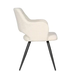 Eetkamerstoelen< Eetkamerstoel Ziggy Crème