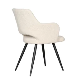 Eetkamerstoelen< Eetkamerstoel Ziggy Crème