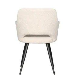 Eetkamerstoelen< Eetkamerstoel Ziggy Crème
