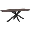 Eettafels< Eettafel Aarhus Grijs/Bruin - 220x105 cm