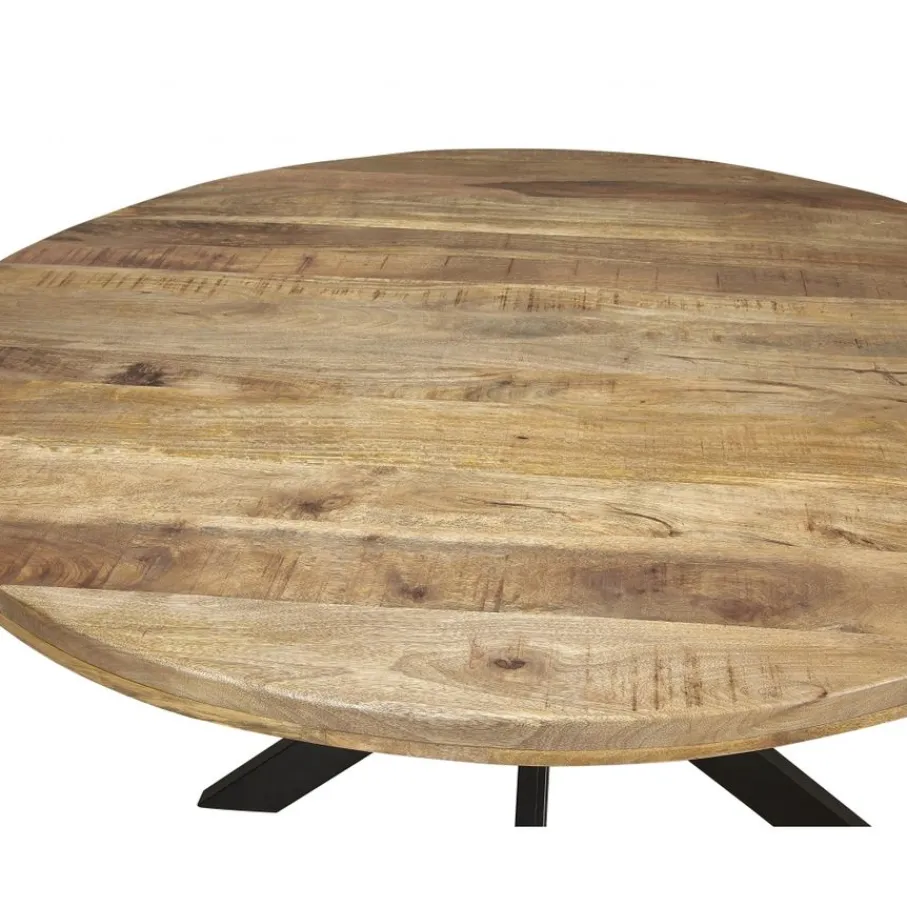 Eettafels< Eettafel Bemmel Naturel - Ø 140 cm