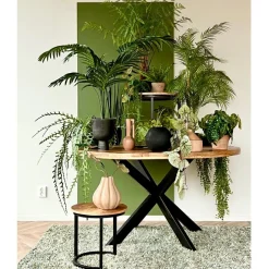Eettafels< Eettafel Bemmel Naturel - Ø 140 cm