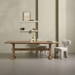 Eettafels< Eettafel Chaves Naturel - 240x100 cm