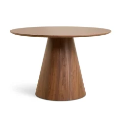 Eettafels< Eettafel Eli Walnoot - Ø 120 cm