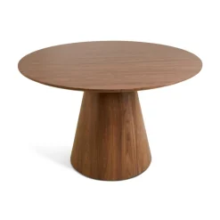 Eettafels< Eettafel Eli Walnoot - Ø 120 cm