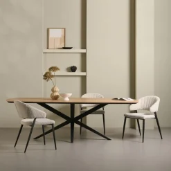 Eettafels< Eettafel Enjoy Eiken - 250x128 cm