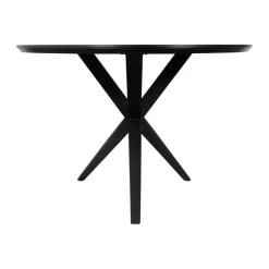 Eettafels< Eettafel Enjoy Zwart - Ø 130 cm