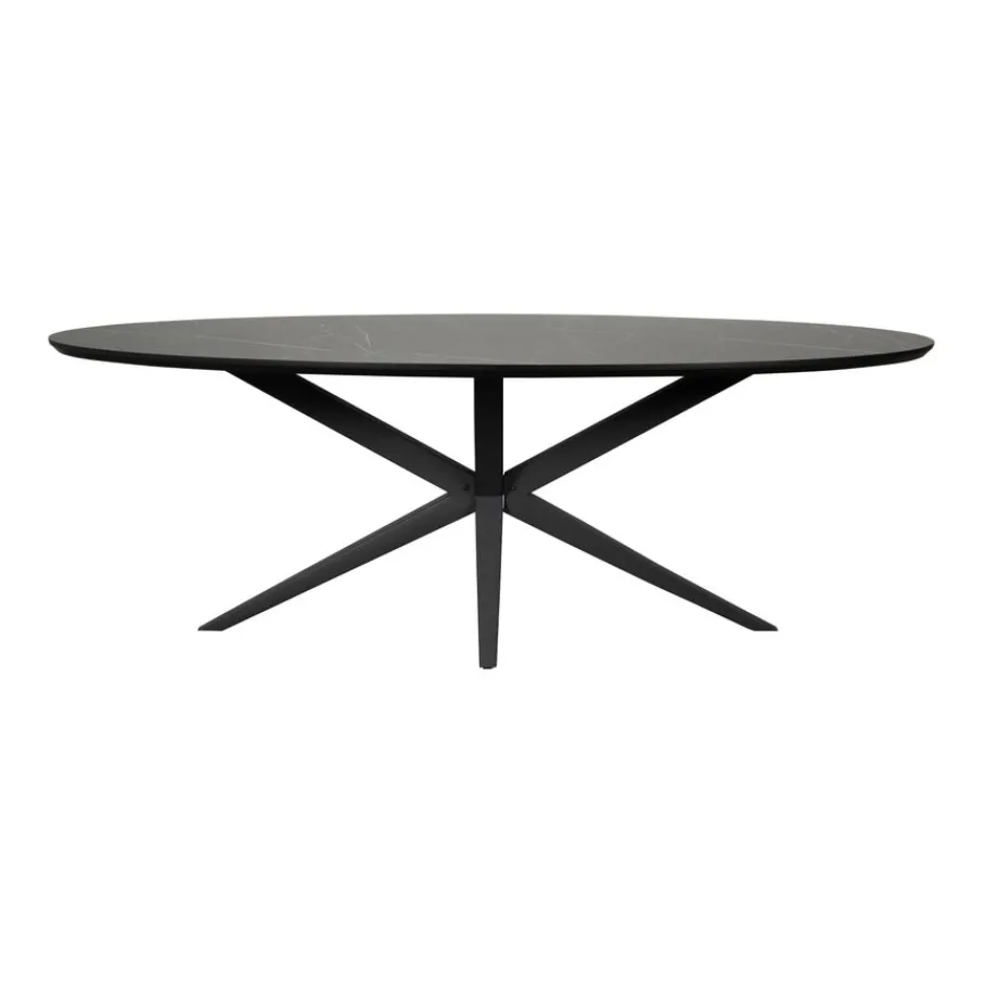 Eettafels< Eettafel Enjoy Zwart - 220x120 cm