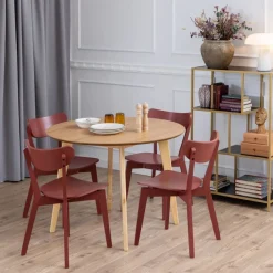 Eettafels< Eettafel Guss Naturel - Ø 105 cm