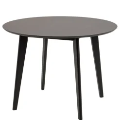Eettafels< Eettafel Guss Zwart - Ø 105 cm