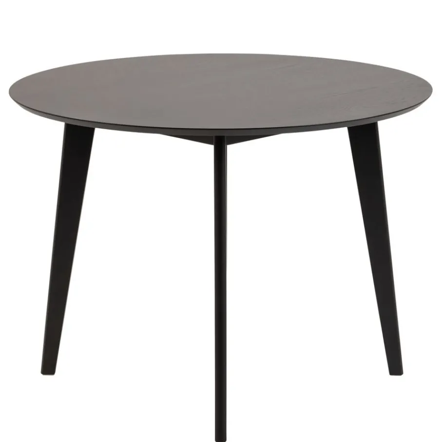 Eettafels< Eettafel Guss Zwart - Ø 105 cm