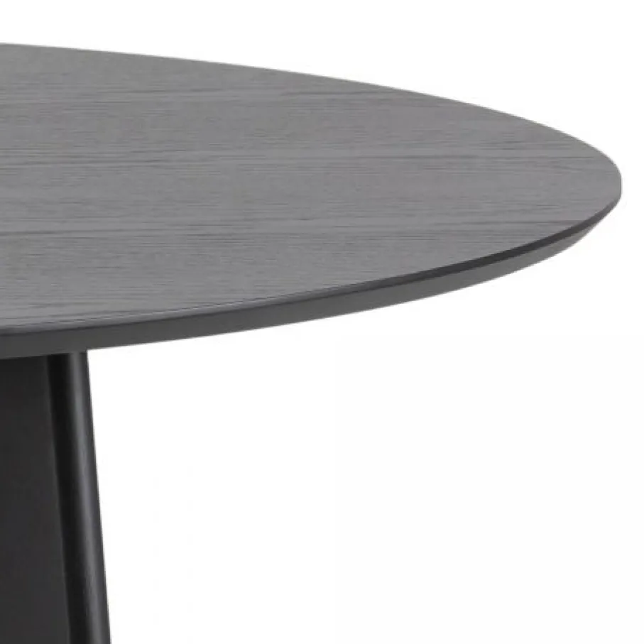 Eettafels< Eettafel Guss Zwart - Ø 140 cm