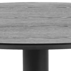 Eettafels< Eettafel Heeze - Ø 80 cm Zwart