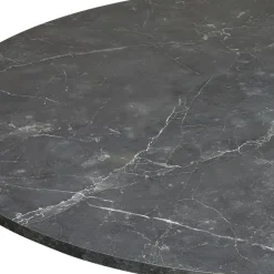 Eettafels< Eettafel Heeze Zwart - Ø 110 cm