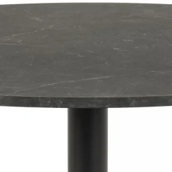 Eettafels< Eettafel Heeze Zwart - Ø 110 cm