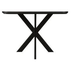 Eettafels< Eettafel Holendrecht Zwart - 200x100 cm