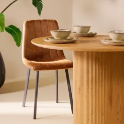 Eettafels< Eettafel Joas Naturel - Ø 120 cm