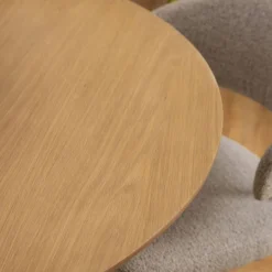 Eettafels< Eettafel Jonna Naturel - Ø 120 cm