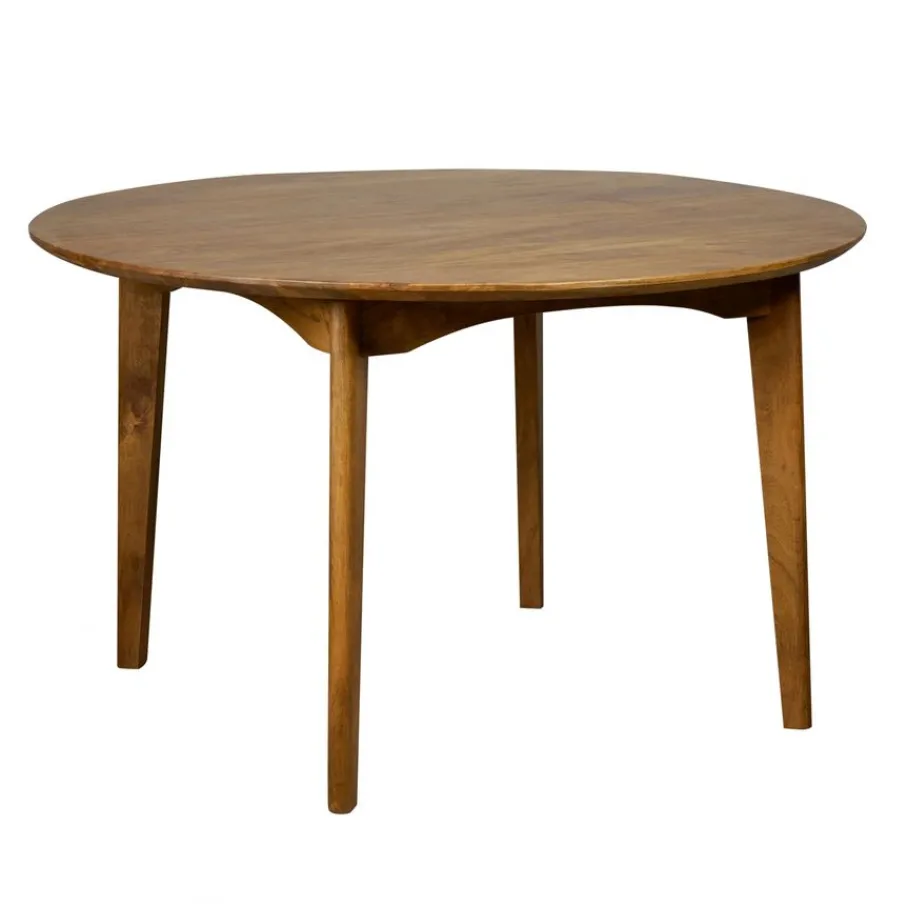 Eettafels< Eettafel Lerma Bruin - Ø 130 cm