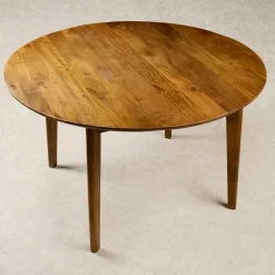 Eettafels< Eettafel Lerma Bruin - Ø 130 cm