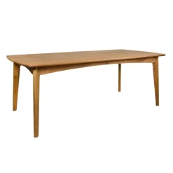 Eettafels< Eettafel Lerma Bruin - 220x105 cm