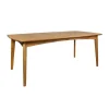 Eettafels< Eettafel Lerma Bruin - 200x105 cm