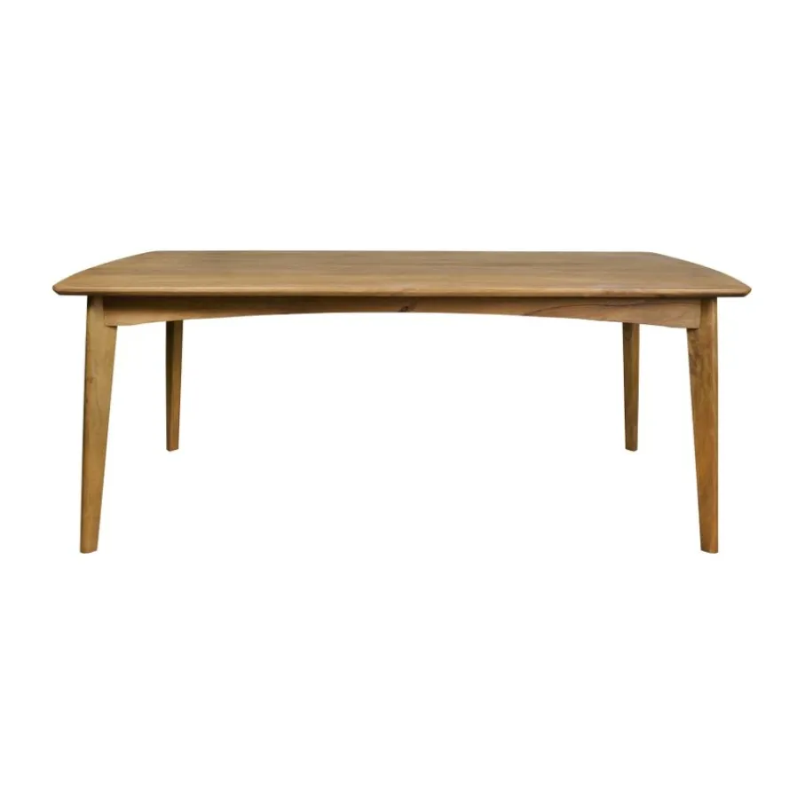 Eettafels< Eettafel Lerma Bruin - 200x105 cm