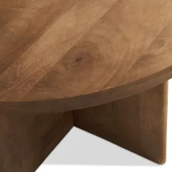 Eettafels< Eettafel Liam Kastanjebruin - Ø 150 cm