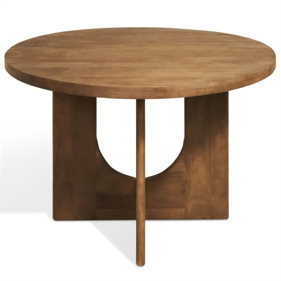 Eettafels< Eettafel Liam Kastanjebruin - Ø 120 cm