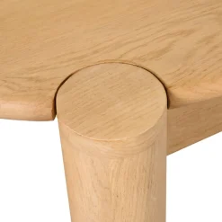 Eettafels< Eettafel Morez Naturel - 220x100 cm