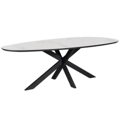 Eettafels< Eettafel Nyborg Wit - 225x115 cm