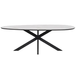 Eettafels< Eettafel Nyborg Wit - 225x115 cm