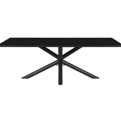 Eettafels< Eettafel Nyborg Zwart - 220x100 cm