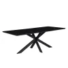 Eettafels< Eettafel Nyborg Zwart - 190x95 cm