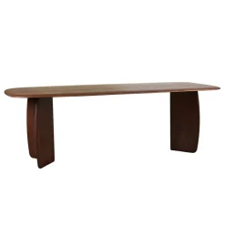 Eettafels< Eettafel Quick Bruin - 220x100 cm
