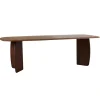 Eettafels< Eettafel Quick Bruin - 240x100 cm