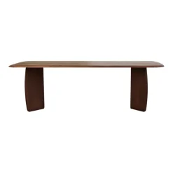 Eettafels< Eettafel Quick Bruin - 200x100 cm