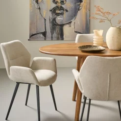 Eettafels< Eettafel Rego Bruin - 220x110 cm
