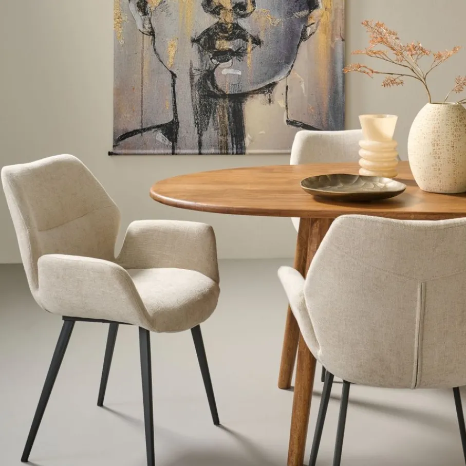 Eettafels< Eettafel Rego Bruin - 240x110 cm