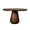 Eettafels< Eettafel Rijsel Walnootbruin - Ø 130 cm
