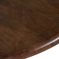 Eettafels< Eettafel Rijsel Walnootbruin - Ø 130 cm