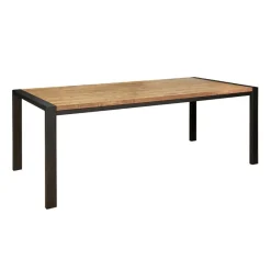 Eettafels< Eettafel Tilburg Naturel - 190x90 cm