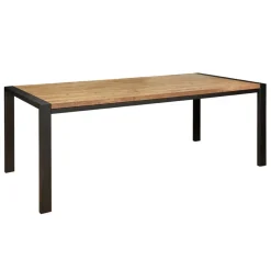 Eettafels< Eettafel Tilburg Naturel - 220x100 cm