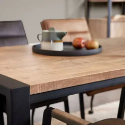 Eettafels< Eettafel Tilburg Naturel - 220x100 cm
