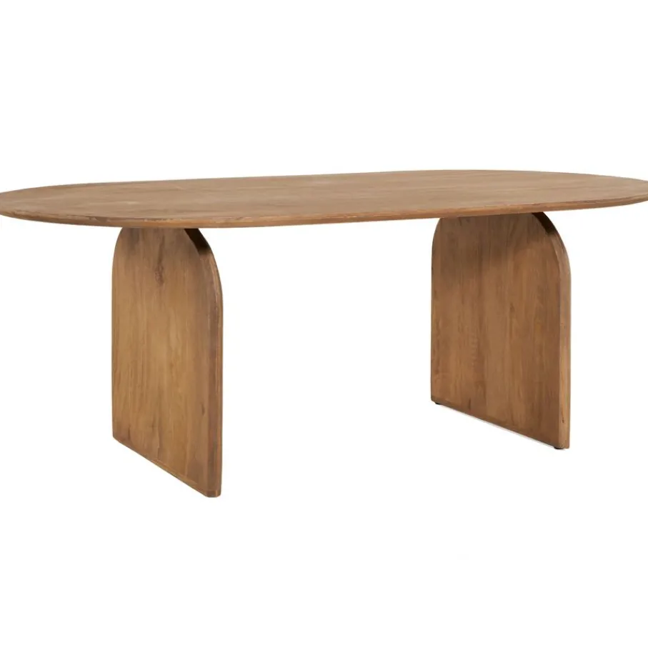 Eettafels< Eettafel Verla Bruin - 220x100 cm